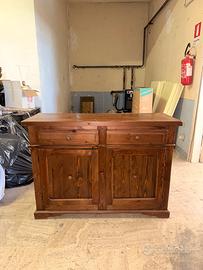 Credenza + vetrinetta da appendere