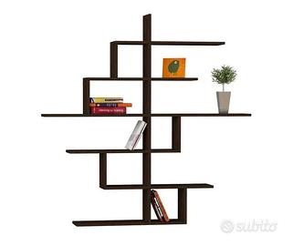 Scaffale in nobilitato Cizgi wenge'