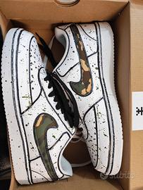 Nike Court Vision Low Swoosh Uomo Custom by Seddys