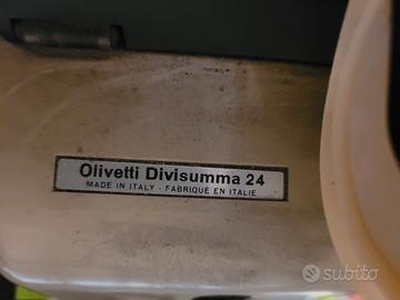 Calcolatrice Elettromeccanica Olivetti Divisumma24