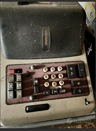 RARITA':OLIVETTI"Divisumma24"CALCOLATRICEanni'60