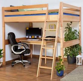 Letto a castello ikea Fjelldal matrimoniale