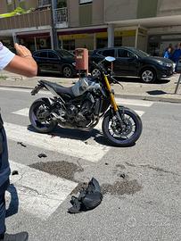 Yamaha mt 09 sp incidentata