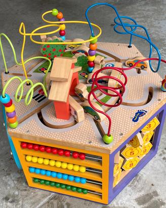 gioco montessori (Labirinto, Pallottoliere, Pista)