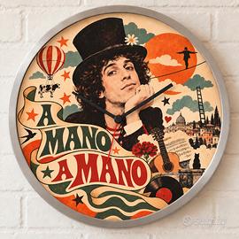 orologio da parete Rino Gaetano 