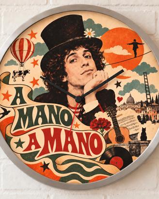 orologio da parete Rino Gaetano 