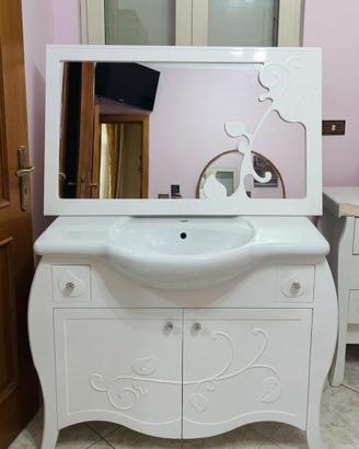 mobile bagno+specchio 