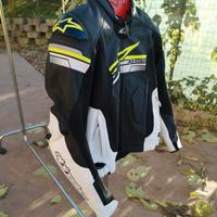 giacca 50 alpinestars come nuova in pelle