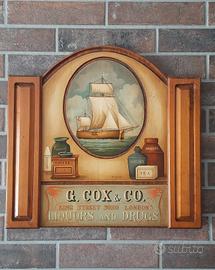 Quadro olio su legno