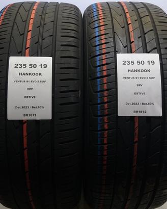 2 GOMME 235 50 19 HANKOOK BR1812