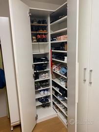 Scarpiera su pax angolare ikea