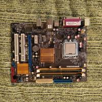 Motherboard socket 775 + CPU + RAM