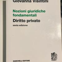 Nozioni giuridiche fondamentali “DIRITTO PRIVATO”