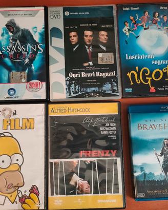 Blocco dvd film + gioco pc