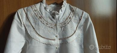 camicia da notte in puro lino