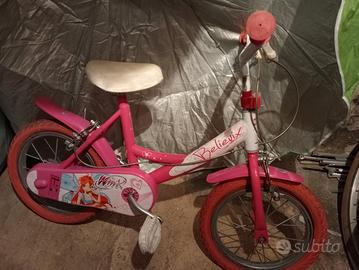 bici bambina ruota  14 pollici