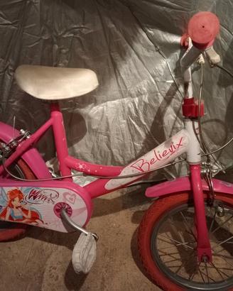 bici bambina ruota  14 pollici