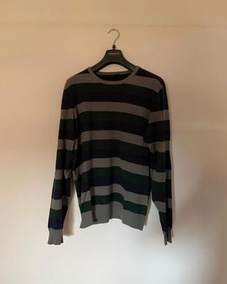 Maglione a righe