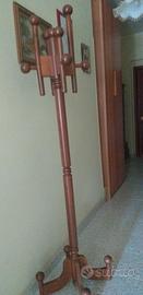 attaccapanni in legno massello 9 braccia 