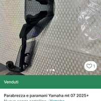 Mt07 2025 kit cupolino