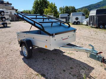 Rimorchio Coperchio in Acciaio Zincato e Verniciat