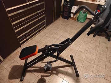 Total Body Crunch display LCD palestra in casa