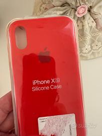 Cover iPhone XS corallo rosso, qualità eccellente!