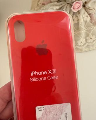 Cover iPhone XS corallo rosso, qualità eccellente!