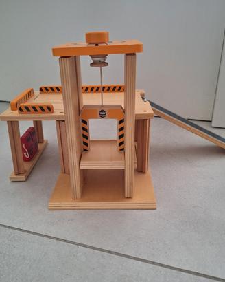 Parcheggio in legno
