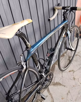 Bici da corsa in carbonio misura 53 cm