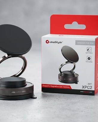 Supporto Magnetico con Ventosa  Potente