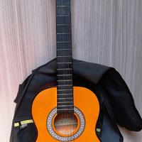 Chitarra acustica Santana misura 3/4 con custodia