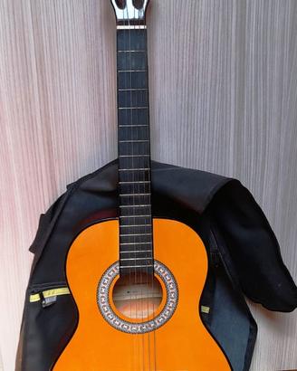 Chitarra acustica Santana misura 3/4 con custodia