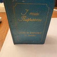 salvadanaio in metallo Cassa di Risparmio
