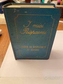 salvadanaio in metallo Cassa di Risparmio