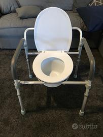 WC portatile per anziani - sedia comoda - Arredamento e Casalinghi In  vendita a Roma