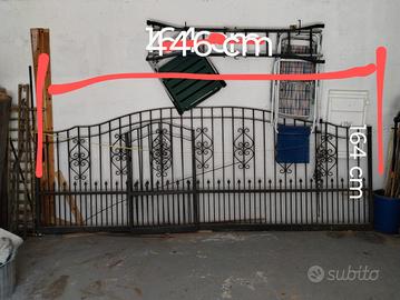cancello in ferro battuto nuovo