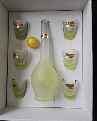SET LIMONCELLO VINTAGE CAMPANIA DECOR NUOVO
