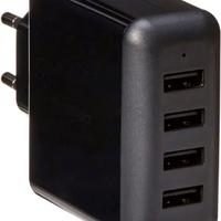 Caricabatterie da parete per 4 dispositivi