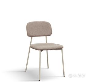 Sedia da Cucina beige set da 6 - NUOVE da Montare