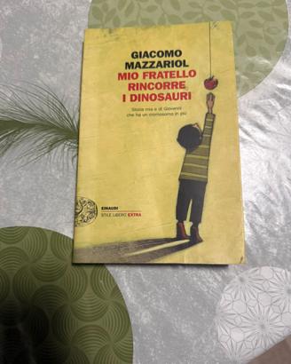 Mio fratello rincorre i dinosauri libro