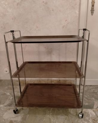 carrello portavivande richiudibile