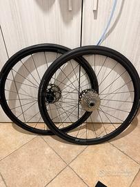 coppia cerchi bici da corsa dt swiss