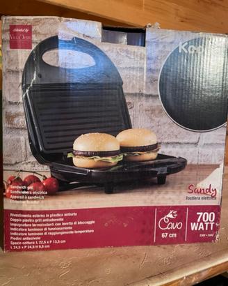 Tostiera Sandy per toast e hamburger