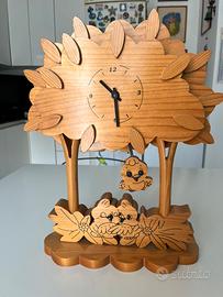 pendolo orologio legno Bartolucci