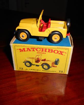 Matchbox Lesney n°72 Standard Jeep