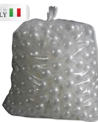 Palline in plastica da 7,5 cm  - Confezione da 500