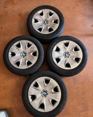 Cerchioni in ferro Bmw + gomme estive
