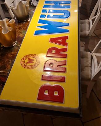 insegna luminosa anni 70