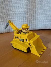 Rubble con veicolo Paw Patrol 